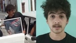 Raymar Aguado Hernández fue conducido a un interrogatorio policial el miércoles 11 de junio /2025.
Tomado de Facebook.com/jmgrubines/ (Social Media)